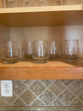 Harry Potter Stemless Wine Glasses - Set of 5